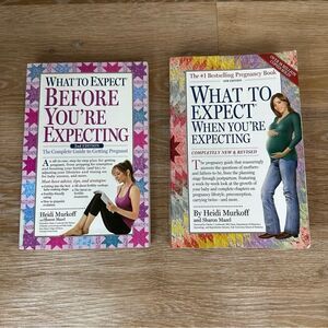 BUNDLE (2) What to Expect Books